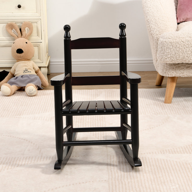 Chaise berçante pour enfants, Espresso