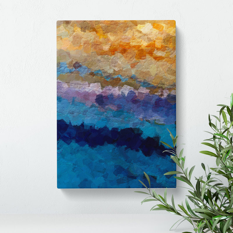 Much Ado Abstract - Wrapped Canvas, 60cm H x 40cm W x 3cm D
