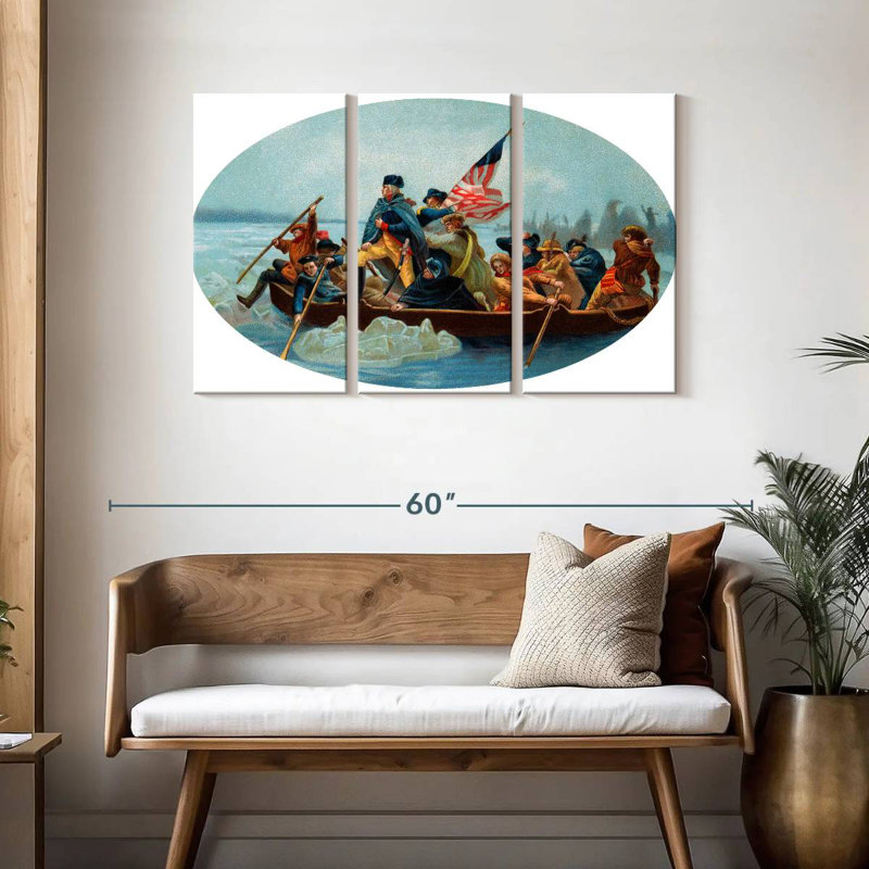 Lelar Washington Delaware, 28" H x 45" W