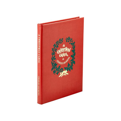 Un livre de Noël en cuir