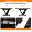 Extendable Metal Base Dining Table