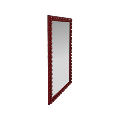 Varsha Rectangle  Glossy Nickle Mirror