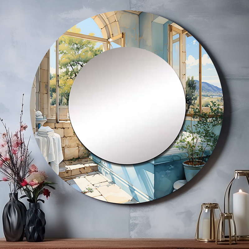 Décoration de salle de bain Ryner, 36 po x 36 po