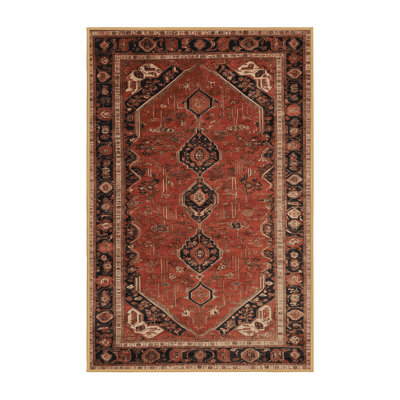 Tapis brun lavable à la machine