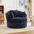 Navy blue Chenille