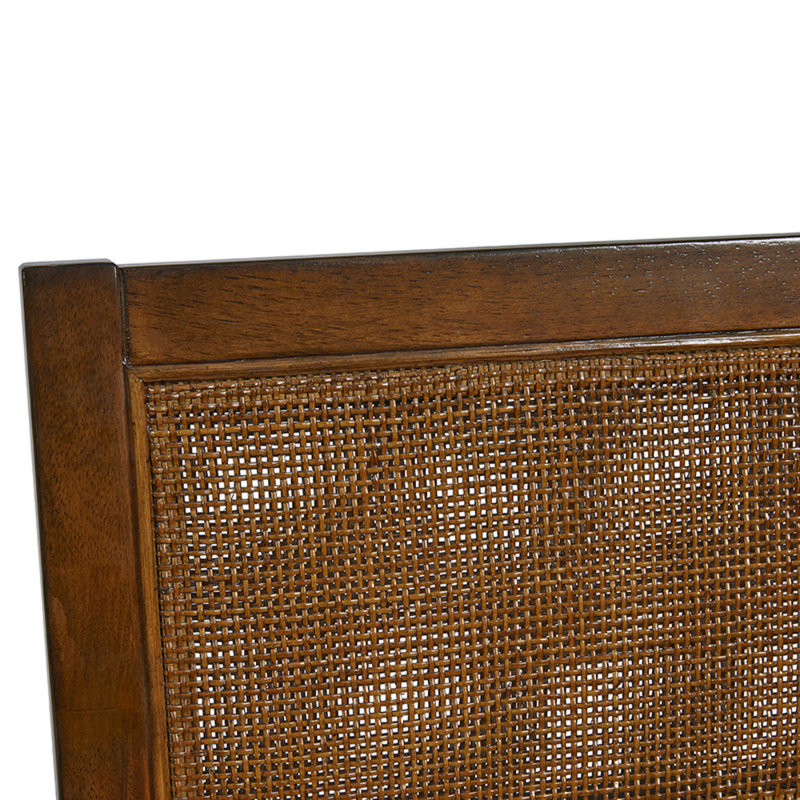 Salvador Stool, Walnut, Counter Stool (23.5" Seat Height)