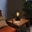 Karnes 1-Light Black Metal Table Lamp