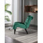 Fauteuil de salon en velours sans accoudoirs-765706690
