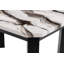 Table basse Marbrée noire