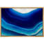 «Pure Dark and Light Blue», agate abstraite, impression sur toile, impression sur toile-93589270-93589271