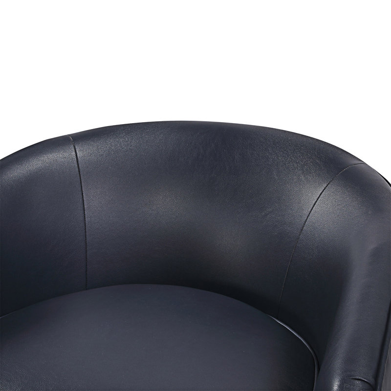 Fauteuil demi-tonneau pivotant