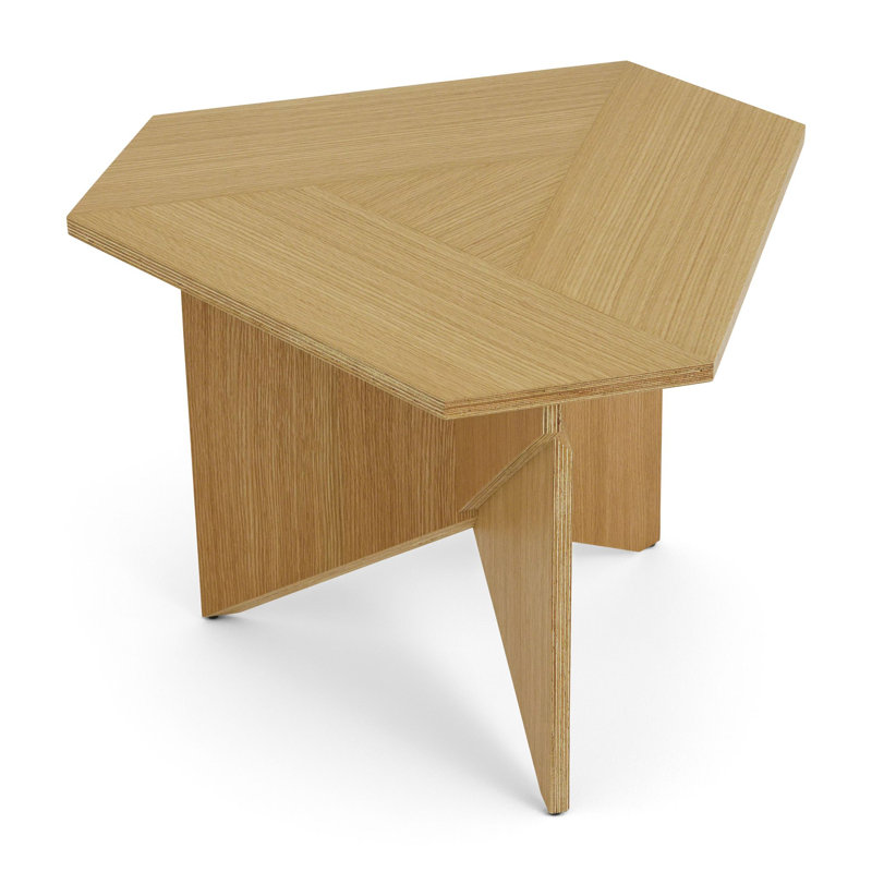 Frank Lloyd Wright Rockford Table, Oak Wood