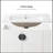 Rhyan 29.90'' Single Bathroom Vanity with Ceramic Top