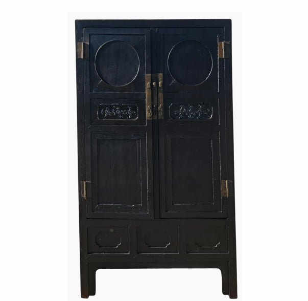 Solid Wood Accent Cabinet