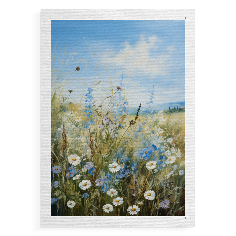 FLORAL Series XVIII - Impression sur toile seulement - NON-CADRE, H 48 po x l 32 po