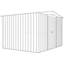 Globel 10 X 8 Apex  Metal Shed-120901508