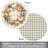 Plastic / Acrylic Floral Round Placemat