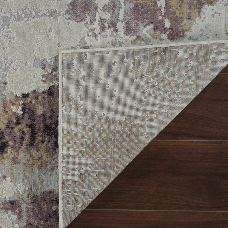 One-of-a-Kind Rectangle Kiefner Area Rug with Non-Slip Backing, Rectangle 7'10" x 10'10"