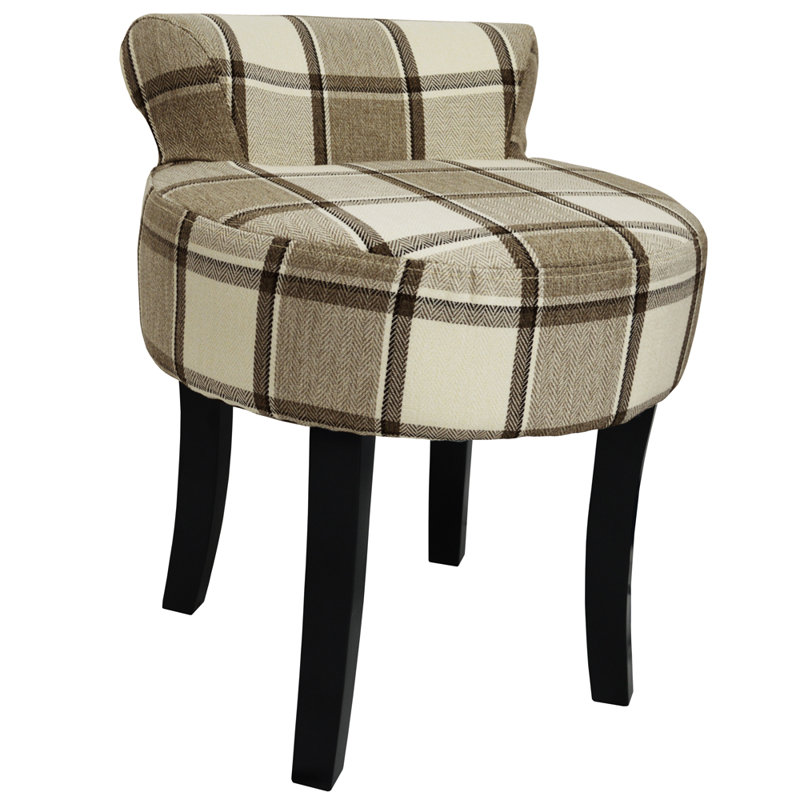 Barta Solid Wood Accent Stool