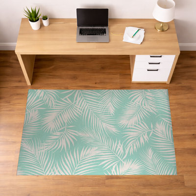 Tapis de bureau léger antidérapant Waving Palms