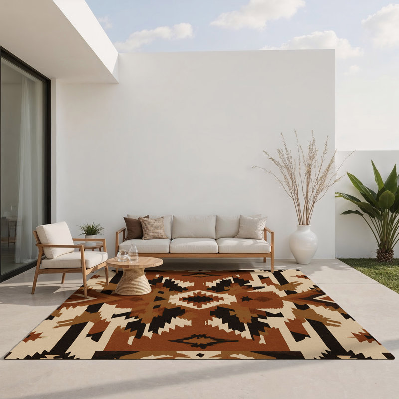 Tapis intérieur et extérieur Nomadic, Rectangle 2' x 3'