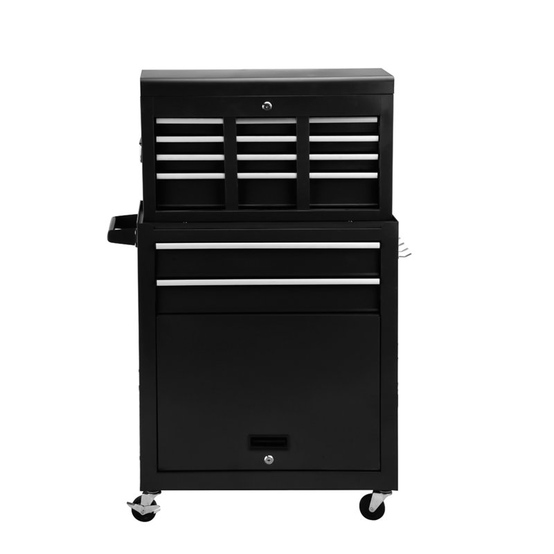 Mckade 24.4'' W Iron Bottom Rollaway Chest