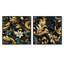 Gregory - Ensemble de 2 collages carrés à formes abstraites-101845541-101845540