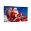 Père Noël en traîneau avec cadeaux de Noël-2130453821