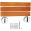Calimesa 20.1'' W Solid Wood Shower Bench
