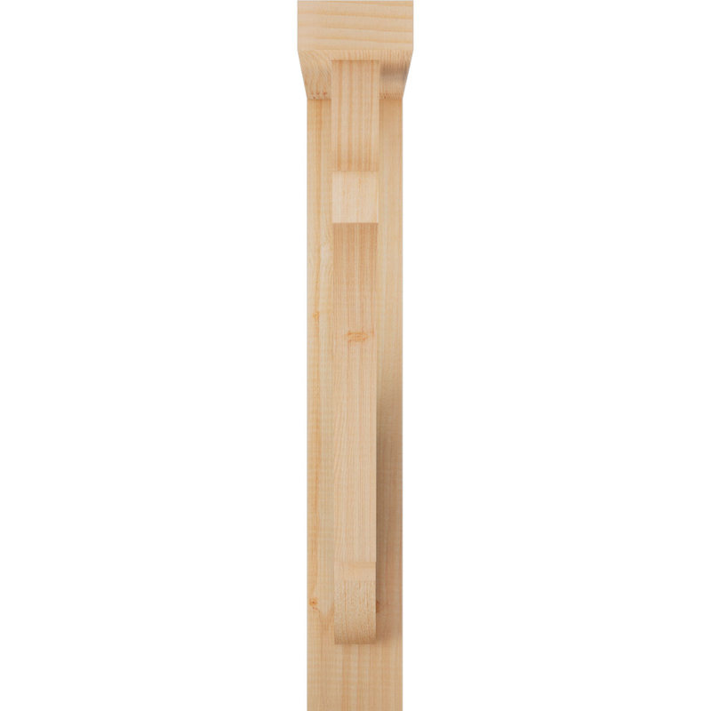 Support de bloc olympique avec entretoise décalée, 24x16, Sapin Douglas de l 3 1/2 (lisse)