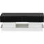 Multifunctional Combination Coffee Table Modern Living Room Storage Table With Drawer, Black And White