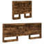  Storage Headboard With Shelf 90 Cm Engineered Wood-1281654055-1281654078
