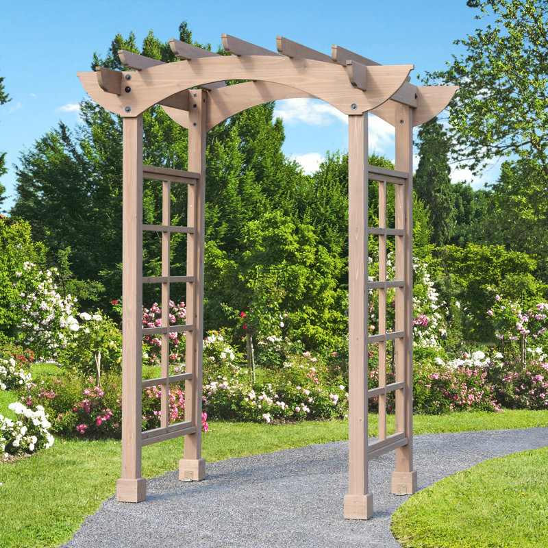 Yardistry Cedar Backyard Arbour