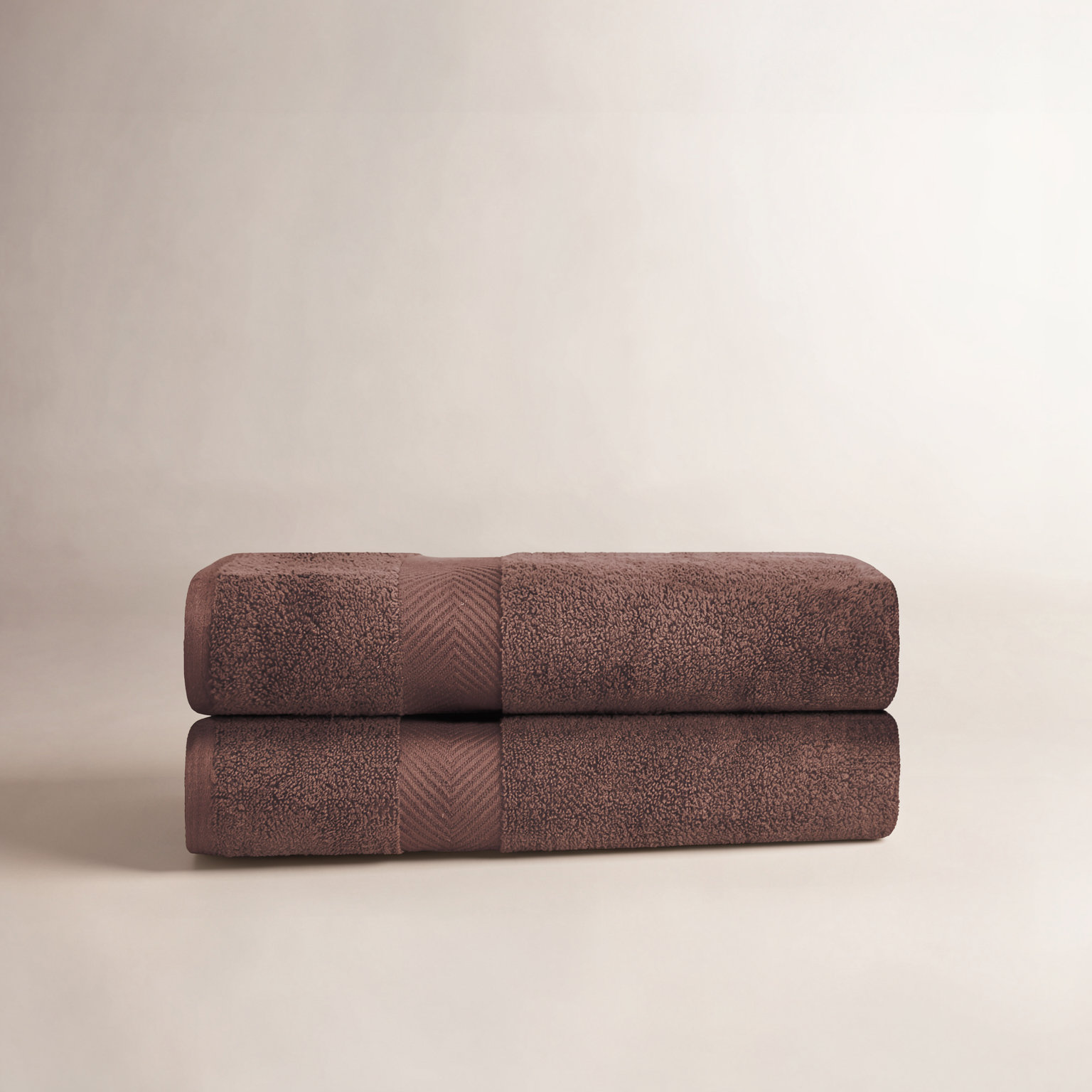Hamachi Cotton Bath Sheet, Espresso