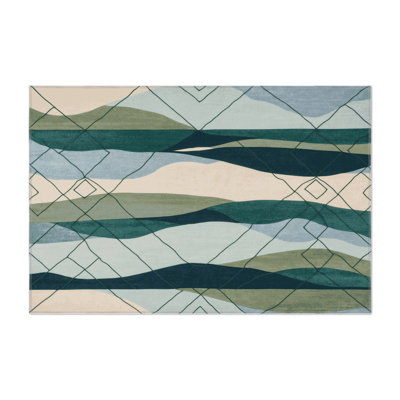 Cosmic Drift Indoor And Outdoor Area Rug