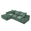Canapé modulaire l 108,27 po Boucle-1215355731