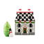Holly Village Illuminated Ceramic Villa