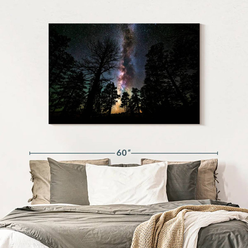 La nuit d'Oberle au canyon de Bryce, H 32 po x l 48 po
