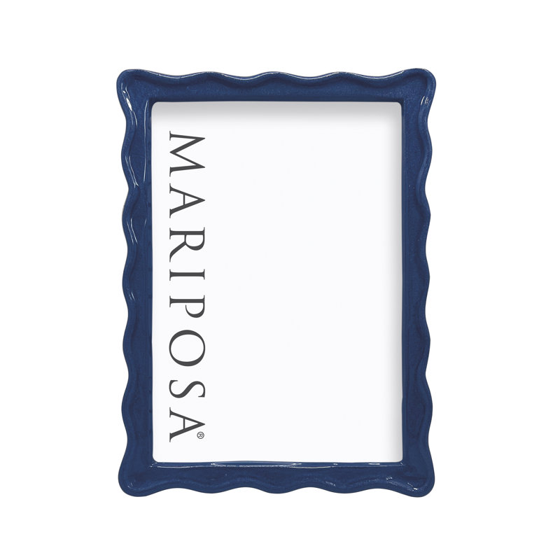 Cadre 5 x 7 Mariposa, L 5 po x H 7 po, Bleu