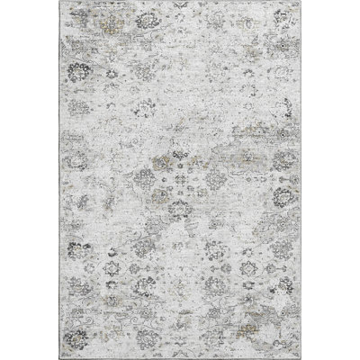 Premium Machine Washable Andreau AMF92 Ash Rug