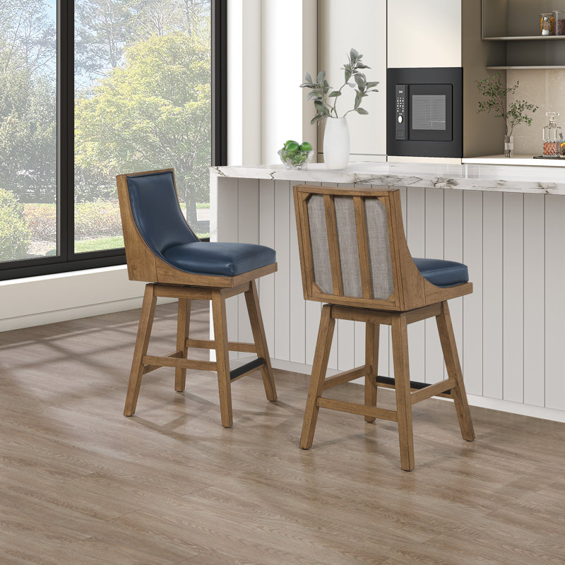 Tabouret de comptoir Darnel, Navy