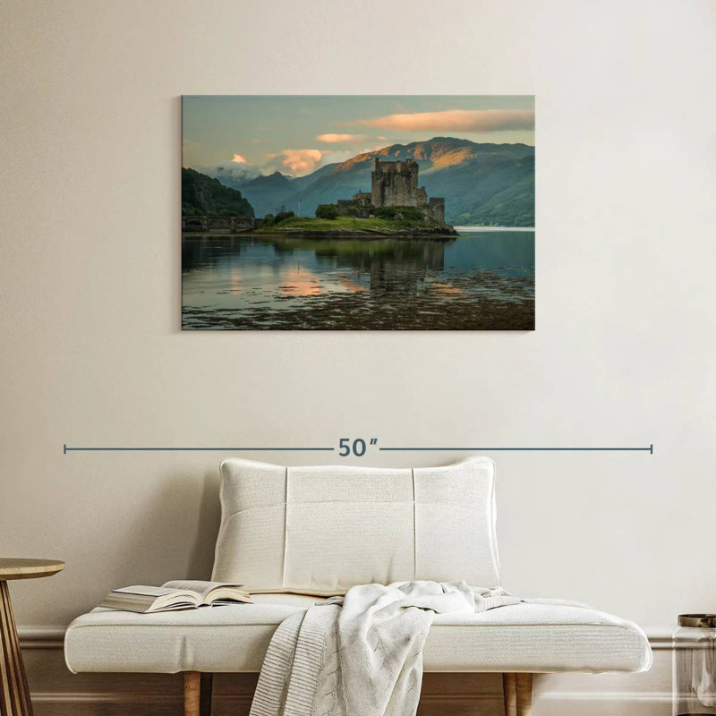 Eilean Donan Castle West, 24" H x 36" W