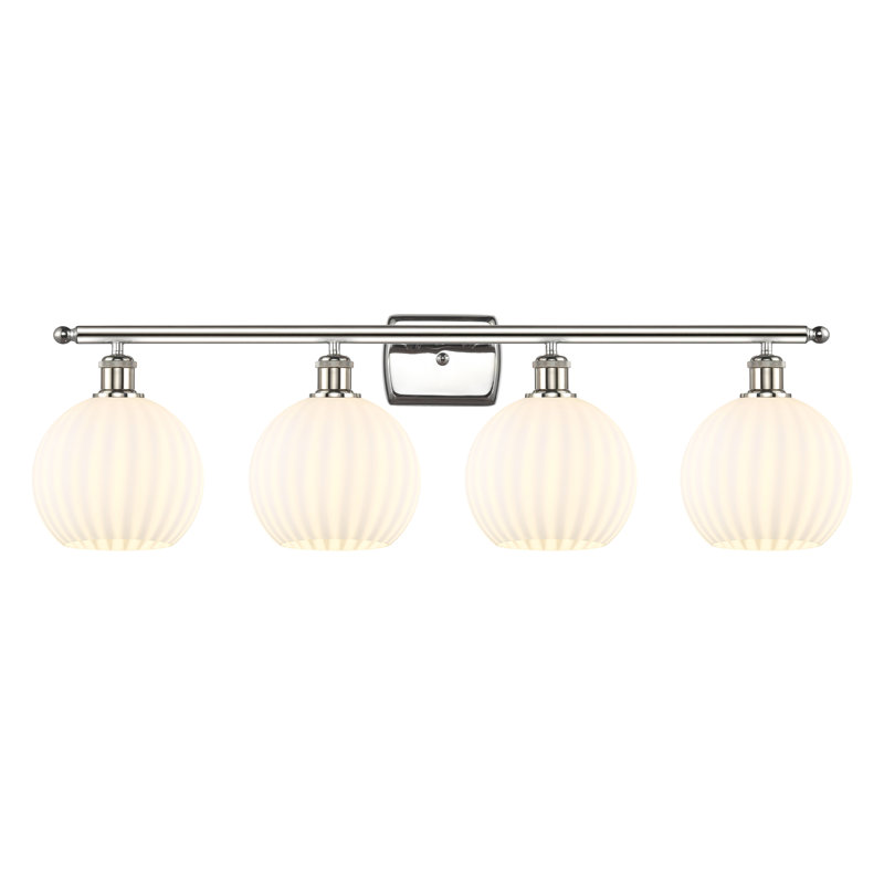 Beejay 4 - Light Dimmable Vanity Light, Polished Nickel