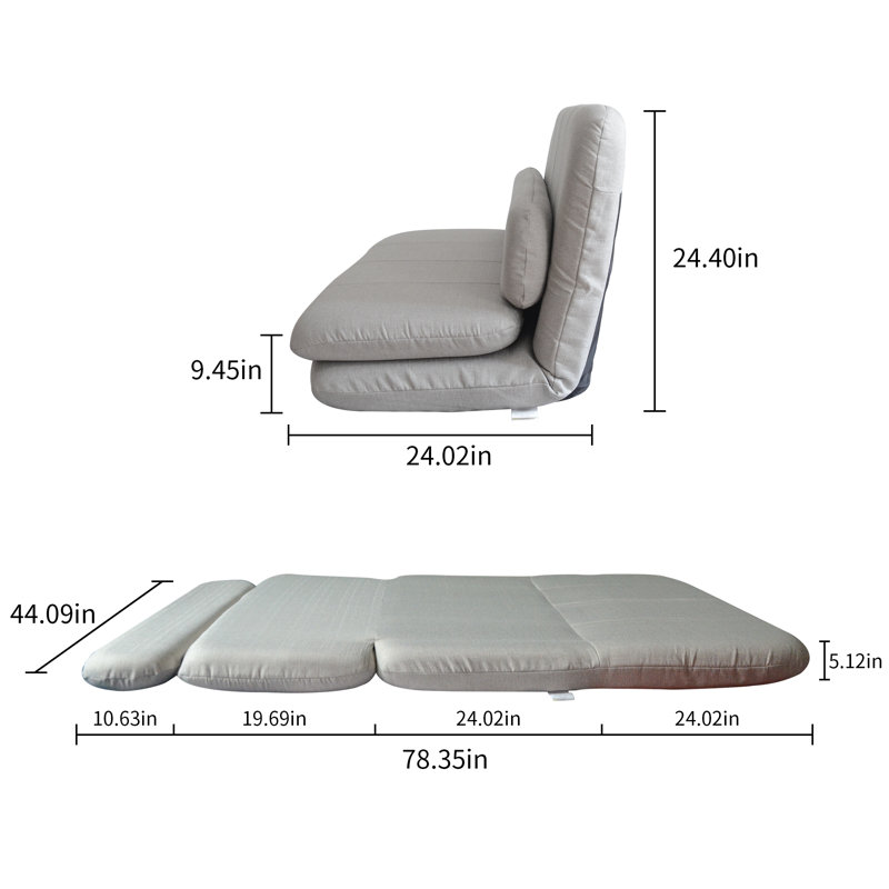 Krista 5'' Cold Foam Futon Mattress Futon  Mattress