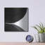 «Black and White Pools 2» par Piper Rhue, Wrought Studio ™, art mural en métal, 12 po x 12 po