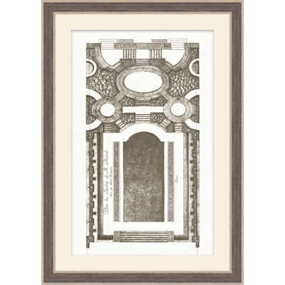 A Garden Design 4, reproduction d'art encadrée