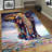 Soft Non-Woven Printed Rug Featuring a Creative Geometric Pattern Perfect for Enhancing the Appeal of Your Living Room or Bedroom Decor-114330146