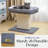 Catry 2-in-1 Mellow Cat Perch with Large Soft Bed and Sisal Scratching Post, Minimalist Design, Grey