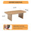 Table basse d'extérieur Quik-Assemble avec structure en aluminium et placage grain de bois; Table basse d'extérieur résistante aux intempéries pour piscine et jardin-1802375265