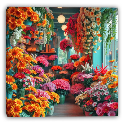 Bloom Room Wrapped Canvas Wall Art